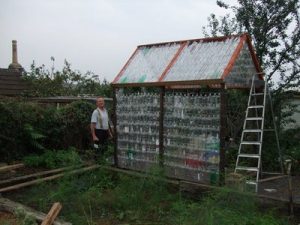 Plastic Bottle greenhouse