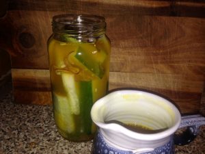 Homemade Cucumber Pickle