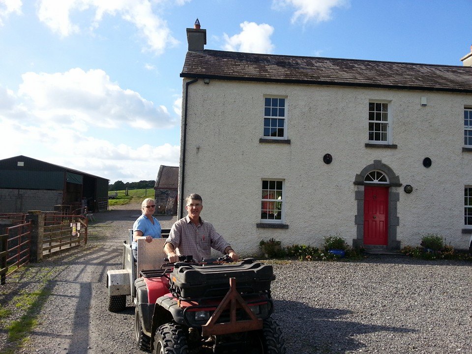 Helen and Christopher Kelly of Lough Bishop House 