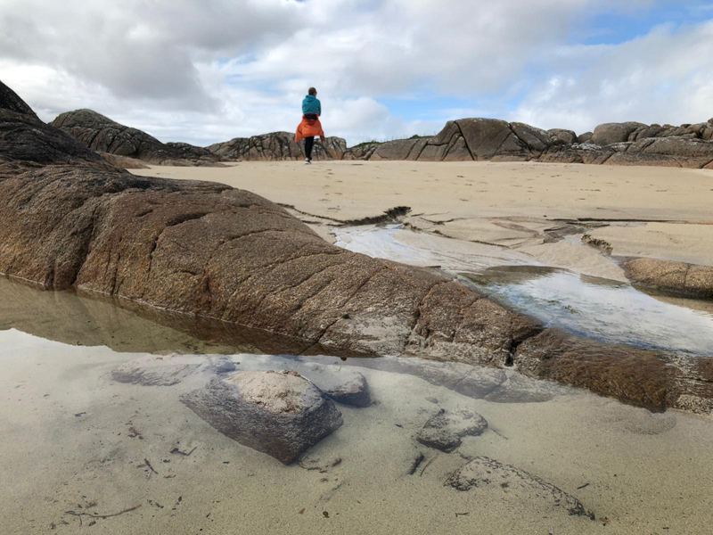 Walk to Omey Island Clifden