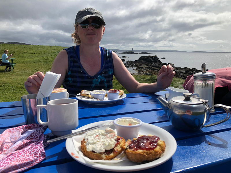 Tea and Scones on Inisbofin