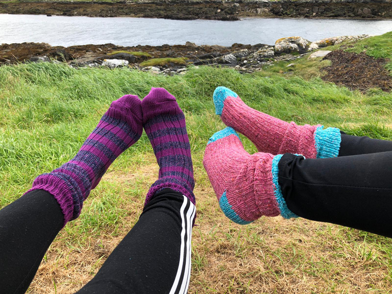 Cosy socks from Conn O Mara Shop in Clifden