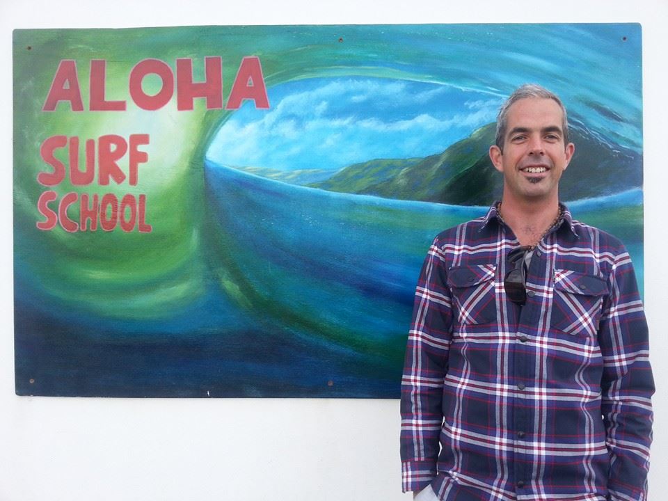Pete, Aloha Surf School Fanore Ballyvaughan Co Clare Ecotour 2014 Ecoactive Social Roz Kelly